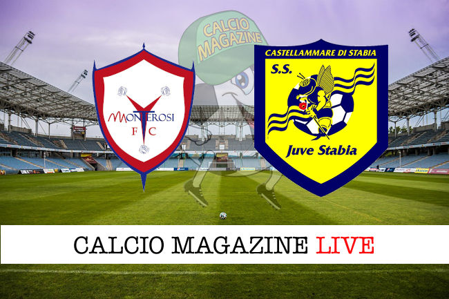 Monterosi Tuscia Juve Stabia cronaca diretta live risultato in tempo reale