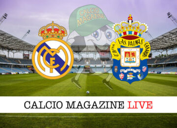 Real Madrid Las Palmas cronaca diretta live risultato in tempo reale