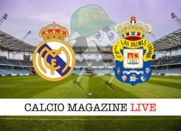 Real Madrid Las Palmas cronaca diretta live risultato in tempo reale