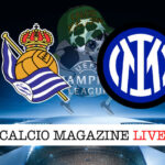 Real Sociedad Inter cronaca diretta live risultato tempo reale