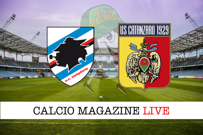 Sampdoria Catanzaro cronaca diretta live risultato in tempo reale