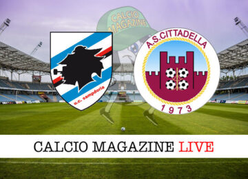 Sampdoria Cittadella cronaca diretta live risultato in tempo reale