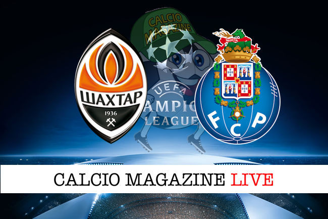 Shakhtar Porto cronaca diretta live risultato in tempo reale