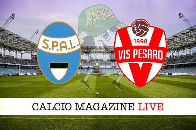 SPAL Vis Pesaro cronaca diretta live risultato in tempo reale