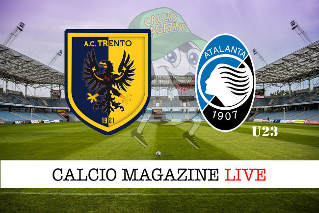 Trento Atalanta U23 cronaca diretta live risultato in tempo reale