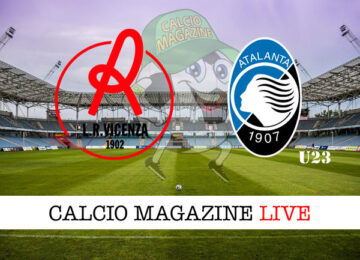Vicenza Atalanta U23 cronaca diretta live risultato in tempo reale