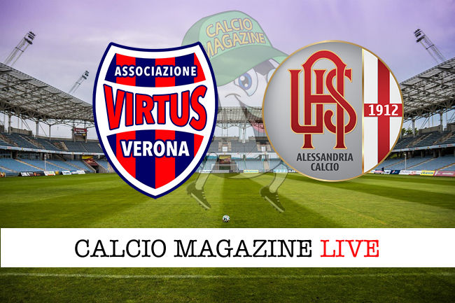 Virtus Verona Alessandria cronaca diretta live risultato in tempo reale