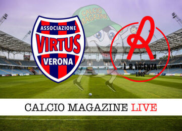 Virtus Verona Vicenza cronaca diretta live risultato in tempo reale