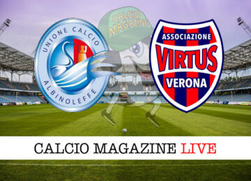 Albinoleffe Virtus Verona cronaca diretta live risultato in tempo reale