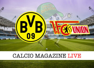Borussia Dortmund Union Berlino cronaca diretta live risultato in tempo reale