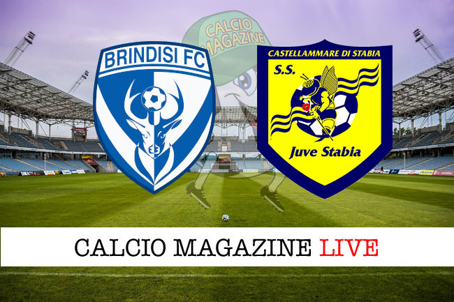 Brindisi Juve Stabia cronaca diretta live risultato in tempo reale