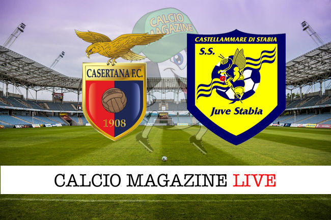 Casertana Juve Stabia cronaca diretta live risultato in tempo reale