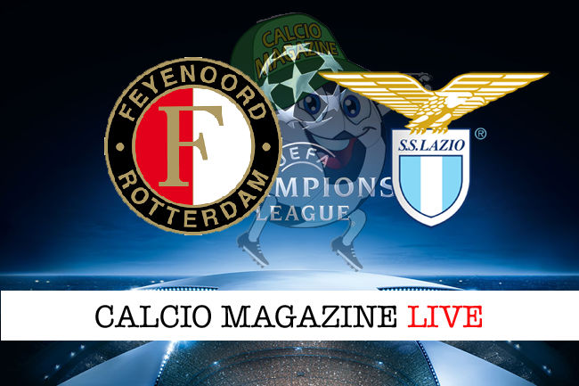 Feyenoord Lazio cronaca diretta live risultato in tempo reale