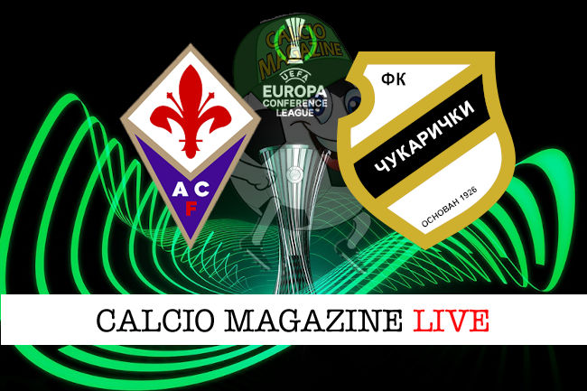 Fiorentina Cukaricki cronaca diretta live risultato in tempo reale