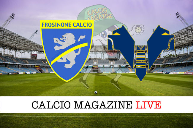Frosinone Hellas Verona cronaca diretta live risultato in tempo reale