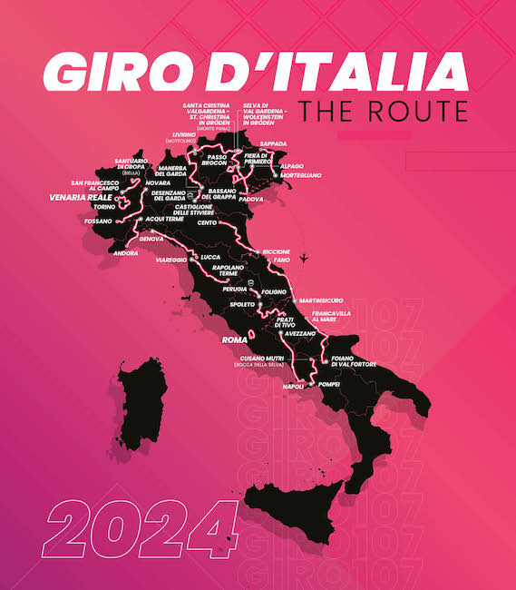 giro d'italia the route 2024