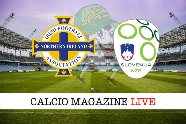 Irlanda del Nord Slovenia cronaca diretta live risultato in tempo reale