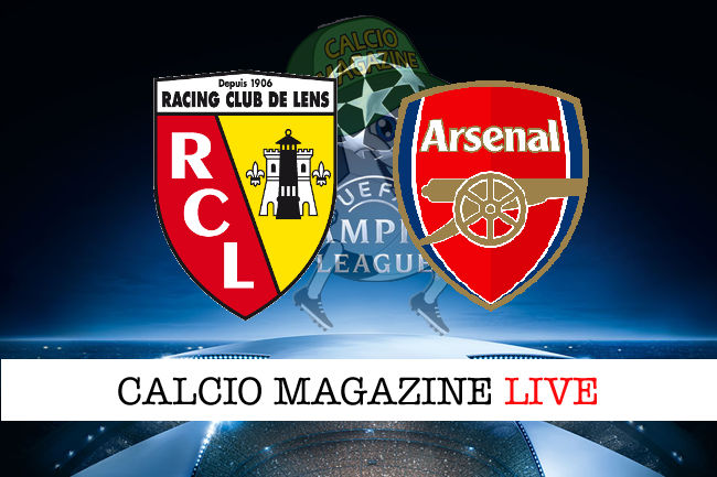 Lens Arsenal cronaca diretta live risultato in tempo reale