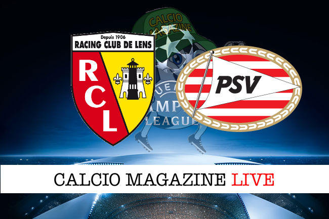 Lens PSV cronaca diretta live risultato in tempo reale