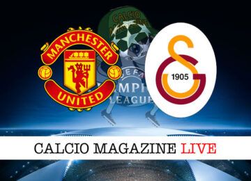 Manchester United Galatasaray cronaca diretta live risultato in tempo reale