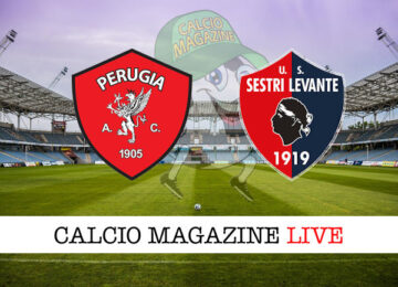 Perugia Sestri Levante cronaca diretta live risultato in tempo reale
