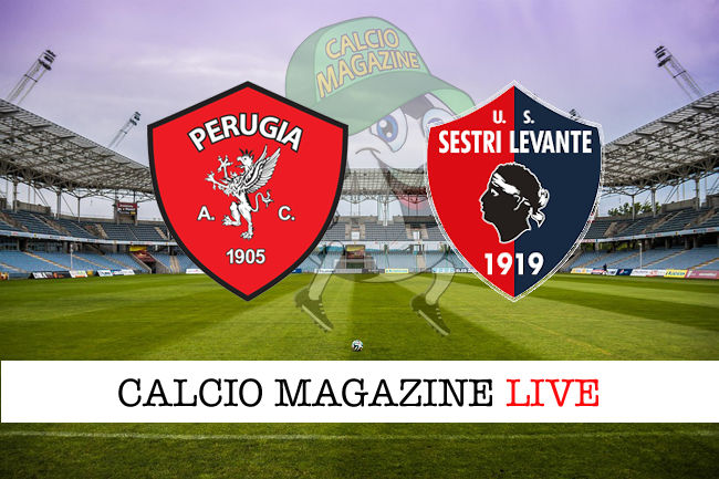 Perugia Sestri Levante cronaca diretta live risultato in tempo reale