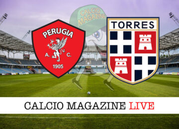 Perugia Torres cronaca diretta live risultato in tempo reale