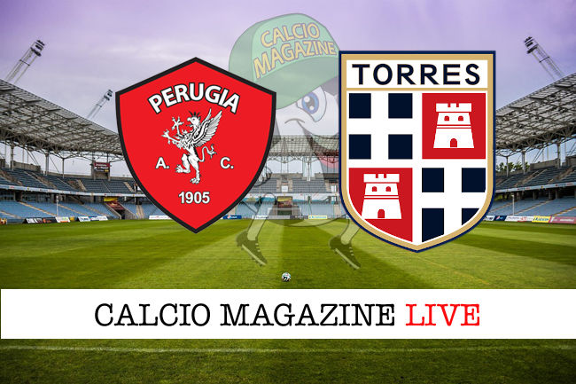 Perugia Torres cronaca diretta live risultato in tempo reale