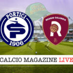 Portici Reggio Calabria cronaca diretta live risultato in tempo reale