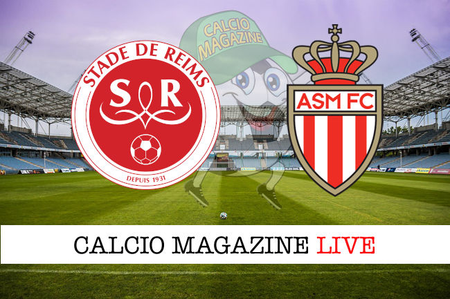 Reims Monaco cronaca diretta live risultato in tempo reale