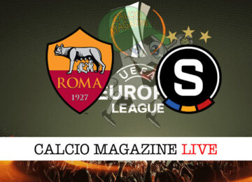 Roma Slavia Praga cronaca diretta live risultato in tempo reale