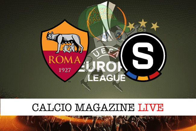 Roma Slavia Praga cronaca diretta live risultato in tempo reale