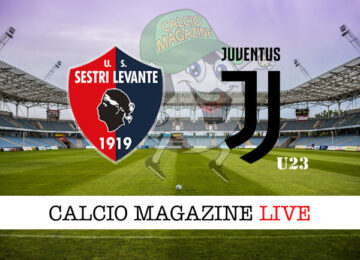 Sestri Levante Juventus Next Gen cronaca diretta live risultato in tempo reale