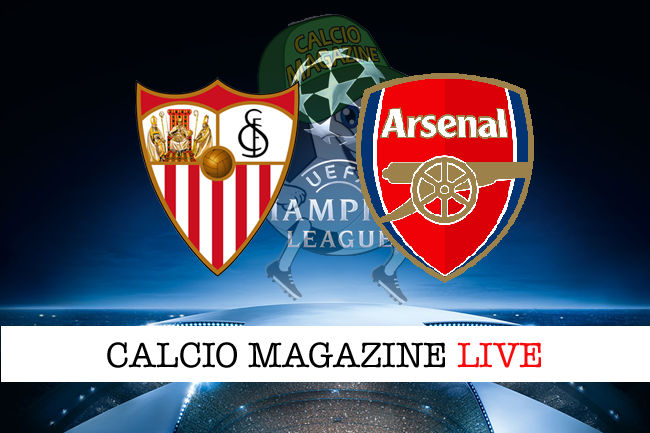 Siviglia Arsenal cronaca diretta live risultato in tempo reale