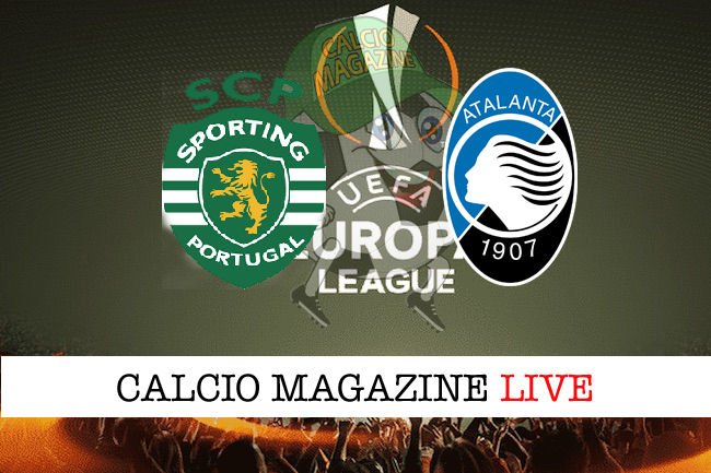Sporting Lisbona Atalanta cronaca diretta live risultato in tempo reale