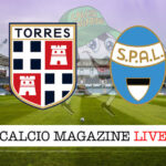 Torres SPAL cronaca diretta live risultato in tempo reale