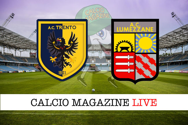 Trento Lumezzane cronaca diretta live risultato in tempo reale