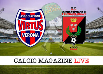 Virtus Verona Fiorenzuola cronaca diretta live risultato in tempo reale