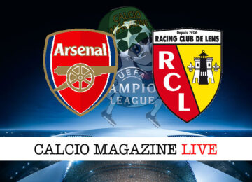 Arsenal Lens cronaca diretta live risultato in tempo reale