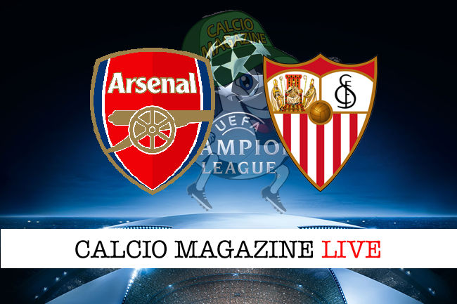 Arsenal Siviglia cronaca diretta live risultato in tempo reale