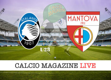Atalanta U23 Mantova cronaca diretta live risultato in tempo reale