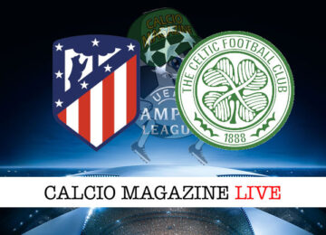 Atletico Madrid Celtic cronaca diretta live risultato in tempo reale