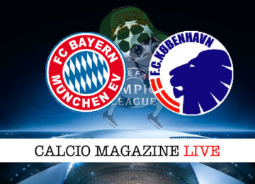 Bayern Monaco Copenhagen cronaca diretta live risultato in tempo reale