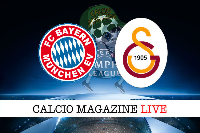 Bayern Monaco Galatasaray cronaca diretta live risultato in tempo reale