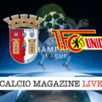 Braga Union Berlino cronaca diretta live risultato in tempo reale