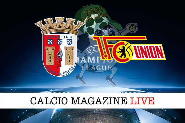 Braga Union Berlino cronaca diretta live risultato in tempo reale