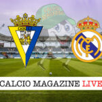 Cadice Real Madrid cronaca diretta live risultato in tempo reale