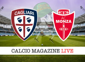 Cagliari Monza cronaca diretta live risultato in tempo reale