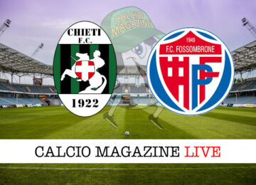 Chieti Fossombrone cronaca diretta live risultato in tempo reale