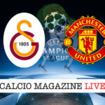Galatasaray Manchester United cronaca diretta live risultato in tempo reale